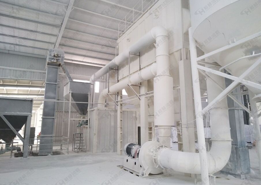 打頁巖粉的機器配置三：HCH780超細(xì)環(huán)輥磨粉機